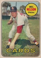1969 O-Pee-Chee #181 Mel Nelson Baseball Card
