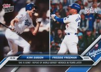 2024 Topps Now #KGFF Freddie Freeman/Kirk Gibson Baseball Card