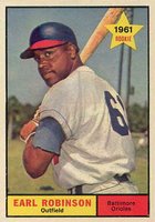 1961 Topps #343 Earl Robinson Baseball Card