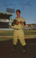 1953 Dormand Postcards #130 Billy Martin Baseball Card