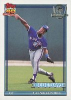 1991 Topps Desert Shield #509 Glenallen Hill Baseball Card