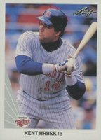 1990 Leaf #228 Kent Hrbek Baseball Card