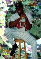 1998 Bowman's Best #173 David Ortiz Atomic Refractor Baseball Card