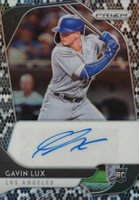 2020 Panini Prizm Rookie Autographs #RAGL Gavin Lux Snake Skin Baseball Card