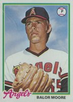 1978 Topps #368 Balor Moore Baseball Card