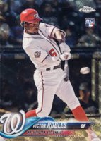 2018 Topps Chrome Update #HMT22 Victor Robles Superfractor 1/1 Baseball Card