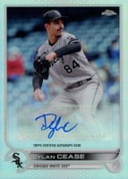 2022 Topps Chrome Update Autographs #ACDC Dylan Cease Baseball Card