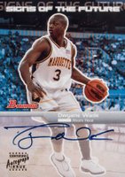 2003 Bowman Signs of the Future #SFADW Dwyane Wade Basketball Card