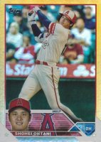 2023 Topps #600 Shohei Ohtani Gold Foil Baseball Card