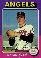 1975 Topps Mini #500 Nolan Ryan Baseball Card