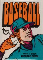 1972 Topps #WP Wax Pack Baseball Card