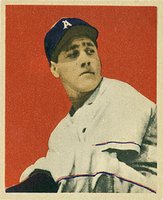 1949 Bowman #25 Carl Scheib Baseball Card