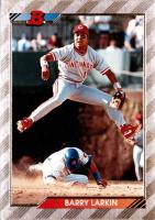 1992 Bowman #694 Barry Larkin Foil Baseball Card