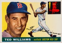 1955 Topps #2 Ted Williams Baseball Card