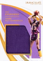2020 Panini Immaculate Collection the Standard Memorabilia #STWCH2 Wilt Chamberlain Basketball Card