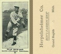 1916 Herpolsheimer Co. #85 Ivan Howard Baseball Card