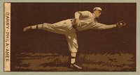 1912 Brown Backgrounds Red Cycle #8 Jack Barry Baseball Card