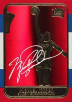 1996 Ultra 23K Gold # Michael Jordan White Signature Basketball Card