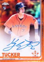 2019 Topps Chrome Rookie Autographs #RA-KT Kyle Tucker Orange Refractor Baseball Card