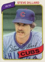1980 Topps #452 Steve Dillard Baseball Card