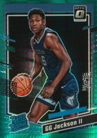 2023 Panini Donruss Optic #228 G.G. Jackson Hyper Green Basketball Card