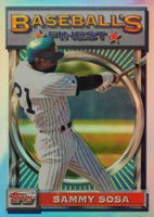 1993 Finest #79 Sammy Sosa Refractor Baseball Card