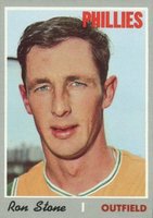 1970 Topps #218 Ron Stone Baseball Card