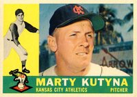 1960 Topps #516 Marty Kutyna Baseball Card