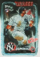 2024 Topps Spotlight First Lights #FL3 Jasson Dominguez Spotlight Stamp Baseball Card