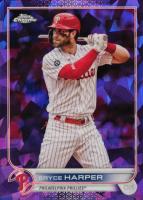 2022 Topps Chrome Sapphire Edition #250 Bryce Harper Purple Baseball Card