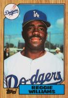1987 Topps Tiffany #232 Reggie Williams Baseball Card