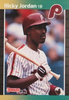 1989 Donruss #624 Ricky Jordan Baseball Card