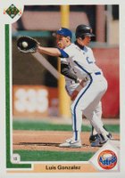 1991 Upper Deck #567 Luis Gonzalez Baseball Card