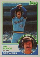 1983 Topps #114 Jim Slaton Baseball Card