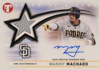 2022 Topps Pristine Slice of A Star Autograph Relics #SSARMMA Manny Machado Baseball Card