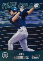 2000 Stadium Club Chrome True Colors #TC3 Alex Rodriguez Refractor Baseball Card