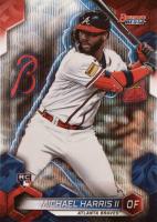 2023 Bowman's Best #27 Michael Harris II Wave Refractor Baseball Card