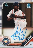 2019 Bowman Chrome Prospects Autographs #CPACJ Cristian Javier Baseball Card