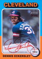 2024 Topps Heritage Real One Autographs #ROADEC Dennis Eckersley Red Ink Baseball Card