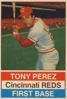 1976 Hostess #86 Tony Perez Hand Cut Baseball Card