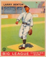 1933 Goudey #45 Larry Benton Baseball Card