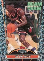 1992 Stadium Club Beam Team #8 Glen Rice Members Only Basketball Card