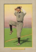 1911 Turkey Reds #18 Hugh Jennings Checklist Back Baseball Card