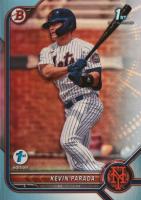 2022 Bowman Draft 1st Edition #47 Kevin Parada Sky Blue Foil Baseball Card