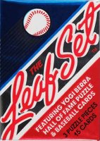 1990 Leaf #FP Foil Pack Baseball Card