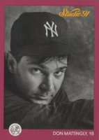 1991 Studio #97 Don Mattingly Baseball Card