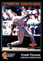 1994 Tombstone Pizza #29 Frank Thomas Baseball Card