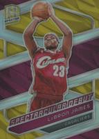 2023 Panini Spectra #179 LeBron James Gold Basketball Card