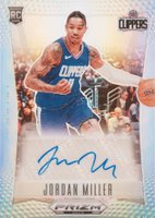 2023 Panini Prizm Deca Signatures #DSMIL Jordan Miller Silver Prizm Basketball Card