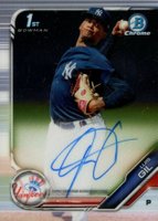 2019 Bowman Chrome Prospects Autographs #CPALGI Luis Gil Baseball Card